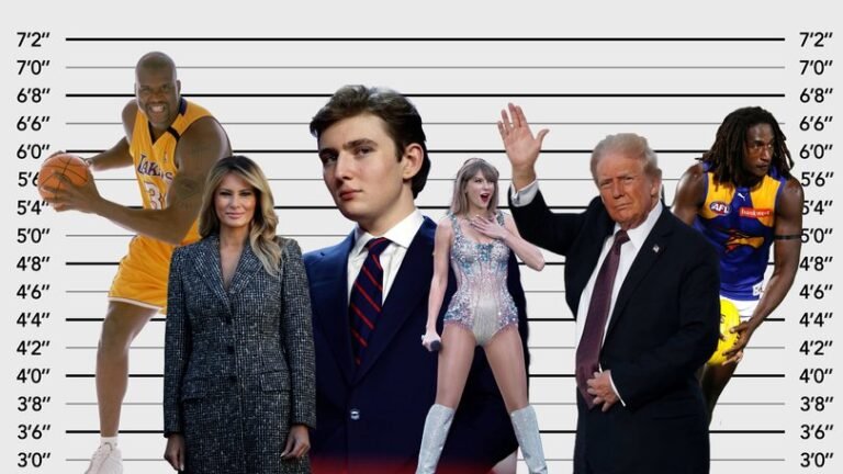 how tall is donald trump's son